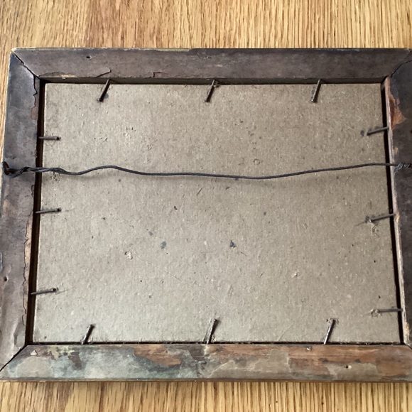 Vintage: Flower Girl in Holland Print ~ by George Hitchcock. - Picture 7 of 9